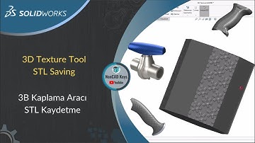 SOLIDWORKS - 🔑3D Texture Tool | STL Saving