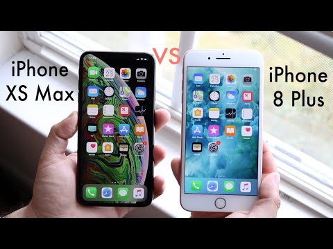 iPHONE XS MAX Vs iPHONE 8 PLUS! (Should You Upgrade?) (Review)