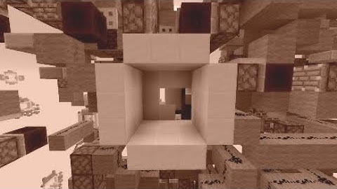 Instant close, 0.3s open 3x3 SEAMLESS piston door. (0.45s seamless)