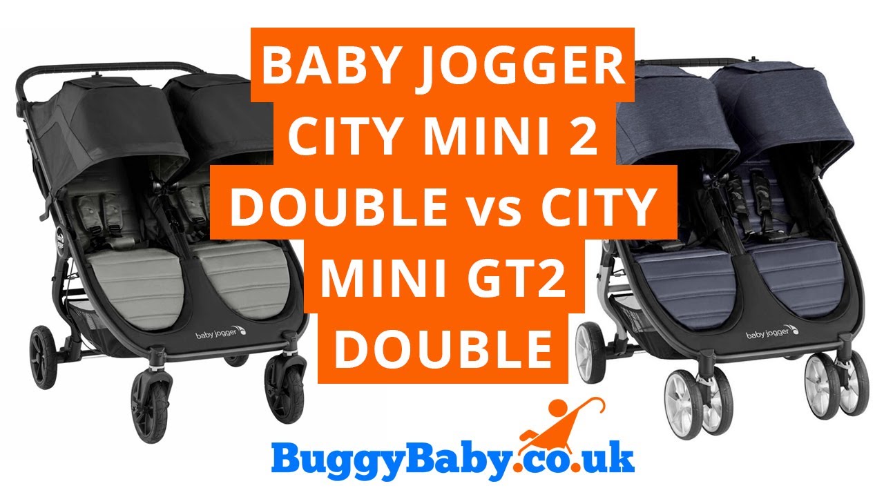 Baby Jogger City Mini 2 Double City Mini GT2 Double Stroller | BuggyBaby Reviews - YouTube