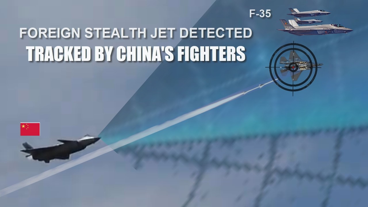 Китайские истребители обнаружили и отследили иностранные самолеты-невидимки.