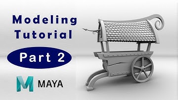 Maya Tutorial [Modeling Cart] Part 2 | Rees3D.com