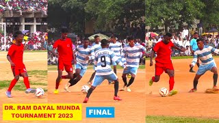 BEST FINAL FOOTBALL HIGHLIGHTS SATYARITOLI 3-2 RAJA SPORTS RAM DAYAL MUNDA FOOTBALL TOURNAMENT 2023