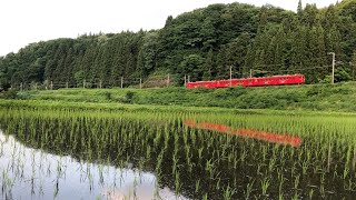 しなの鉄道、コカコーラ(S11) 水鏡