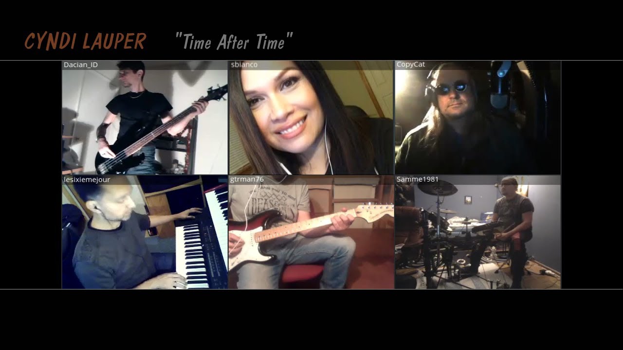 Time after time - CYNDI LAUPER [ScreamingDays - Bandhub Cover]