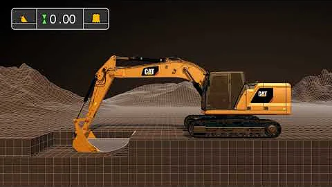 Next Generation Excavator: Cat® Connect Technology - Grade 2D Source