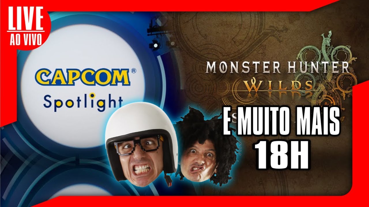 HOJE 18H - Capcom Spotlight + Monster Hunter Wilds Showcase - Fevereiro ...