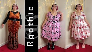 Plus Size Fashion Dresses Try-on Haul | Rgothic
