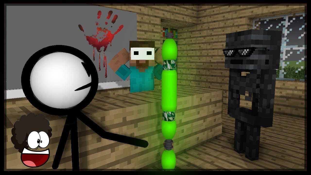 Monster School : AVM SHORTS - STICKMAN CHALLENGE & Epic BOTTLE FLIP CHALLENGE - Minecraft Animation