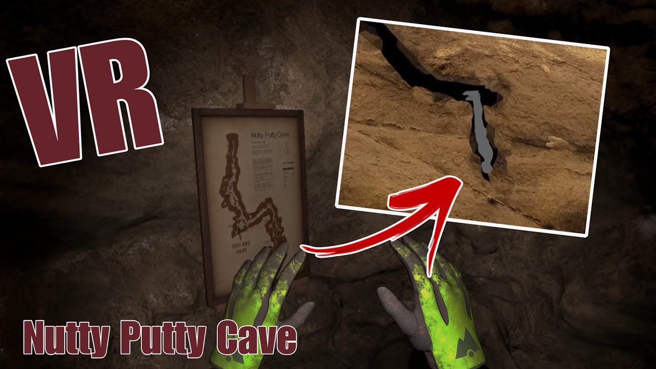 I Explored the Nutty Putty Cave in VR and found where he died CAVE CRAVE VR