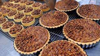 Best baking skills! perfect pecan pie by Korean baking master