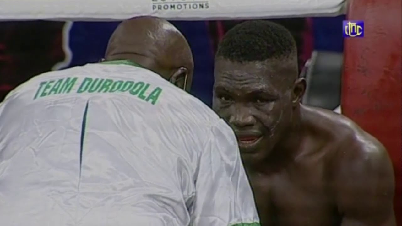 BOXE LE CONGOLAIS JUNIOR ILUNGA-MAKABU VS NIGERIA DURODOLA