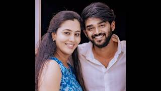 Mukkera Meenakshi Serial Actor Chandan Gowda with his Wife Unseen Beautiful Photos