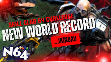 N64 Challenge ging van GEMAKKELIJK naar "NIEUW" WERELDRECORD in Quake 2! Skill Club 64 Challenge