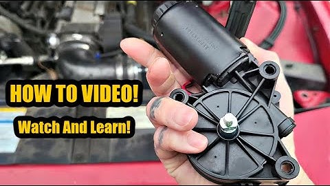 How To Replace Your Trans Am Firebird Pop Up Headlight Motor Actuator