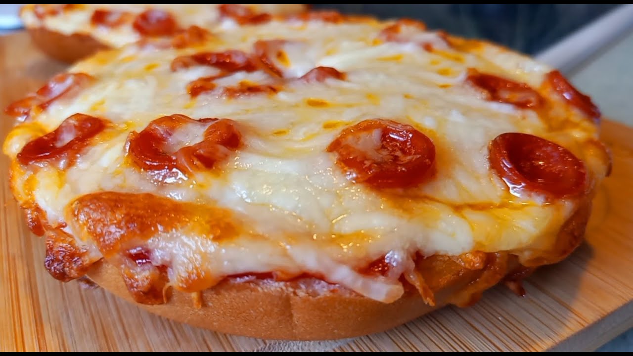 Air Fryer Pizza Bagel Air Fryer Pizza Recipe YouTube