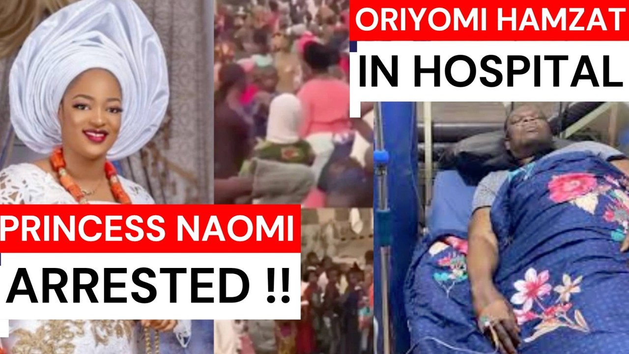 Oooni of ife ex wife Olori Naomi arrested by the Nigerian Police - Origami Hamlet in Hospital