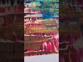 Pintura a óleo sobre papel. Arte abstrata. Iris.