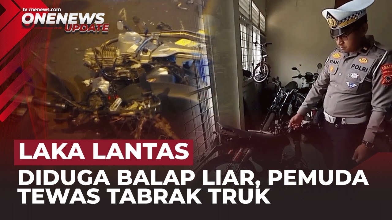 Kecelakaan Maut ByPass Cirebon, Pengendara Motor Tewas Hantam Truk Boks | OneNews Update