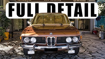 Rare BMW 3.3 Polished to Showroom Finish - Auto Detailing