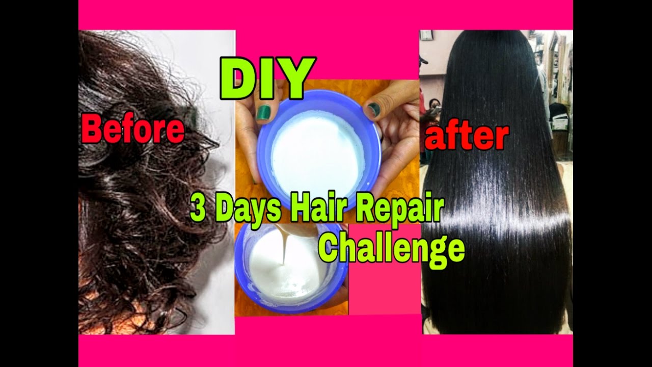 3 Day Hair Repair Challenge | Get Rid of frizzy & Damaged Hair | get