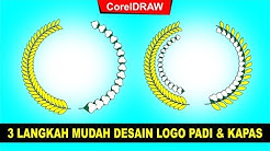 Cara Mudah Desain Logo Padi dan Kapas Dengan CorelDRAW - Durasi: 16.15. 