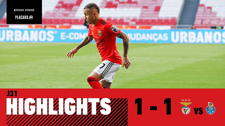 RESUMO / HIGHLIGHTS: SL Benfica 1-1 FC Porto