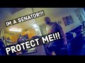 State Senator Asks for Police Protection Then Kicks Them Out of His Home!!!!