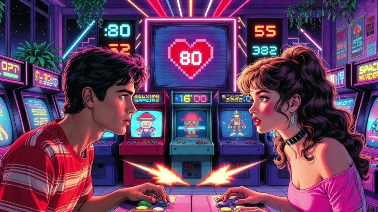 Pixel Heartbeat - Italo disco cbmos (Unique a.i song)