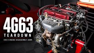 Evo 8 Complete Engine Teardown | ASMR