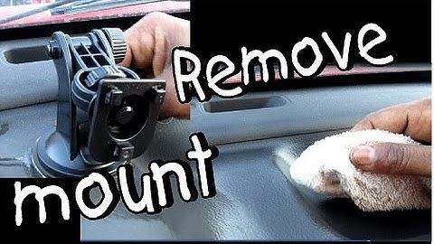 How to Remove Mount from Dashboard