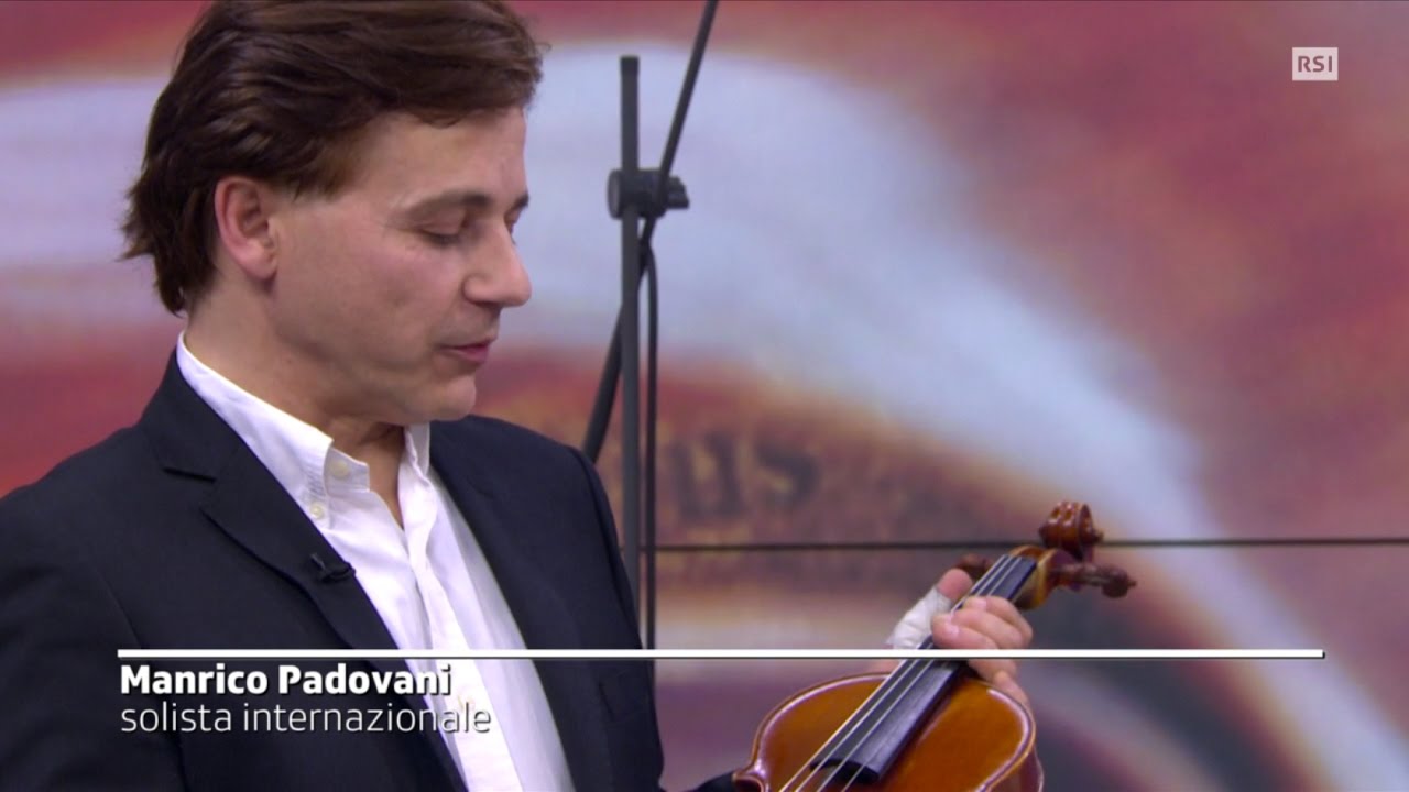 Stradivarius vs Modern violins Manrico Padovani's Statement TSI swiss television interview ITA