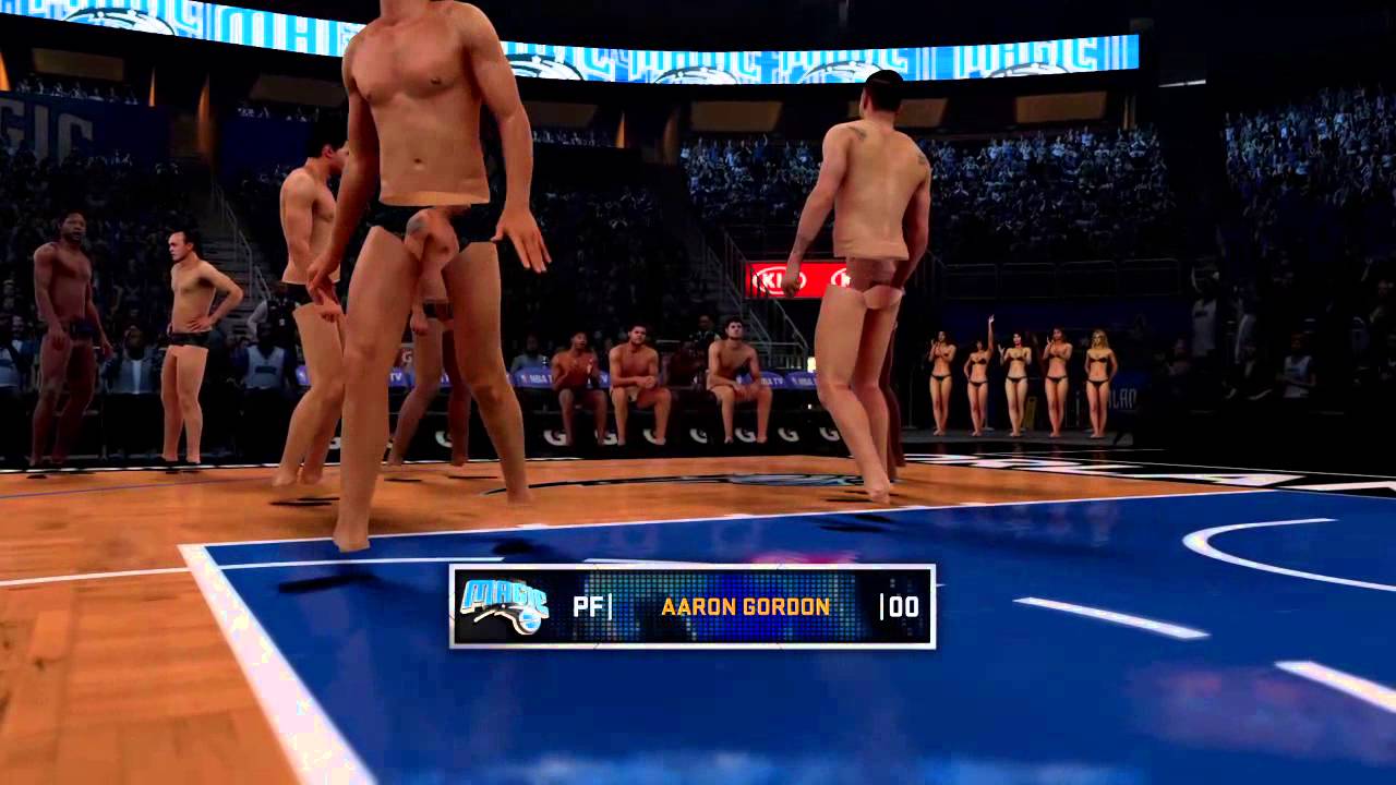 NBA 2k16 Naked Glitch.