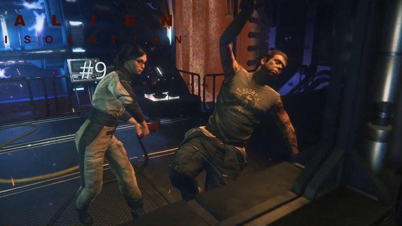 MARLOW L'IDIOT DU VAISSEAU (Alien Isolation) - YouTube