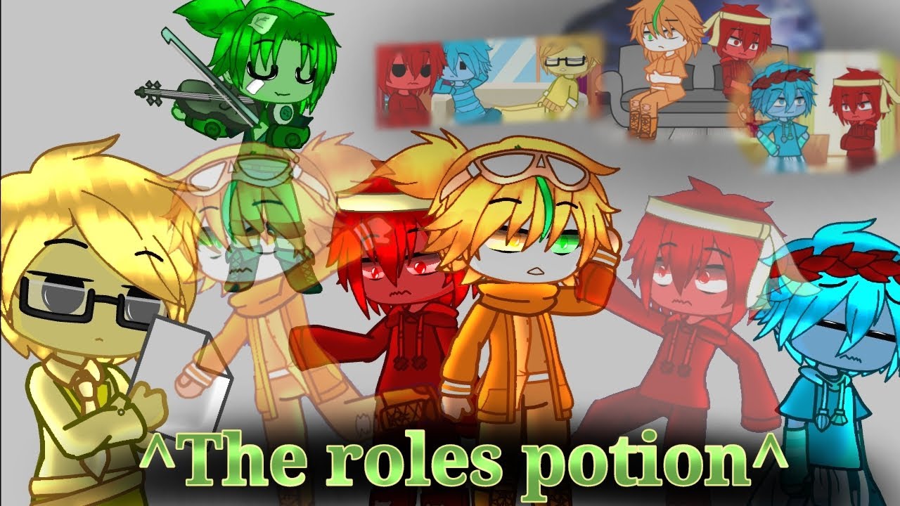 ^The roles potion^ ||Mini story|| Animation vs Minecraft/Animator //Gacha club\\