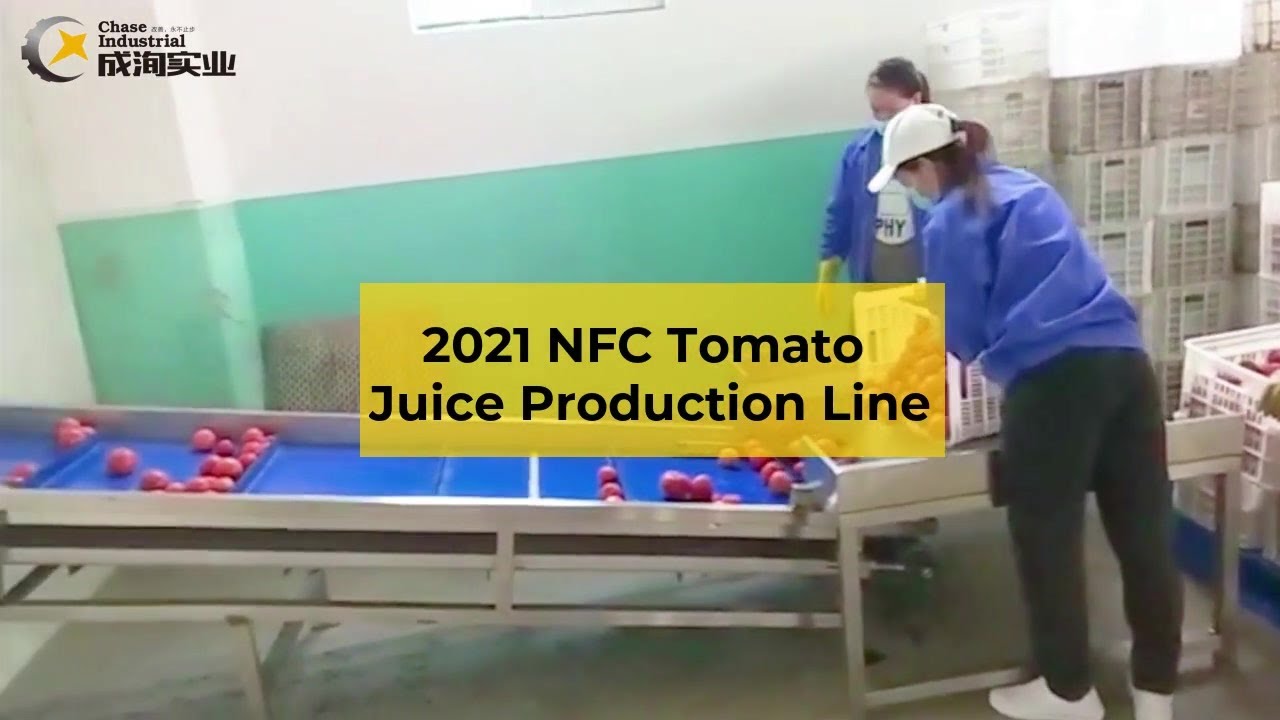 Professional NFC Tomato Juice Production Line manufacturers