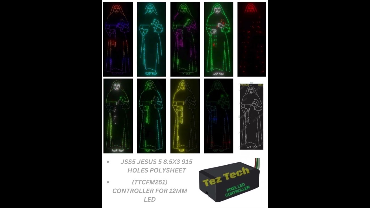 JSS5 JESUS 5 8.5X3 915 HOLES 