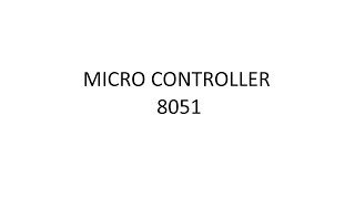 MICROCONTROLLER | 8051 | SPECIAL FUNCTION REGISTERS OF 8051 | TIMER | COUNTER | TMOD OF 8051- 3