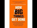 How big things get done #bookreview #books #booktube #projectmanagement