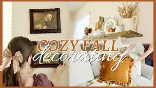 2022 FALL DECORATE WITH ME 🍂 | SIMPLE \& COZY FALL DECOR IDEAS | Home Decor