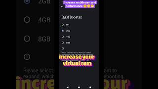 Increase mobile ram and performance you must know these settings #tricks #shorts #tips #mobile #wow