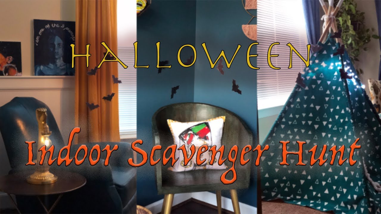 485 | @whoissugar Indoor Halloween Scavenger Hunt For The Kiddies!