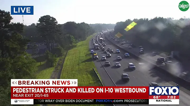 Pedestrian struck and killed on I-10 westbound