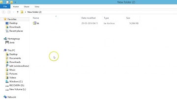 How to Extract  tar files on Windows