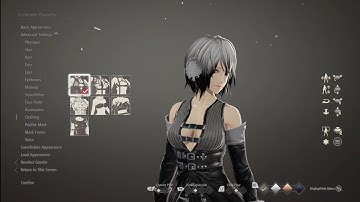 Code Vein: Network Test - Character Creation