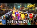 [4K] Seoul City 2019 Christmas Cheonggyecheon 서울 청계천 크리스마스 축제 クリスマスソウル 首尔