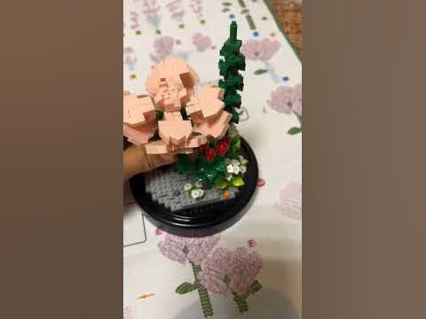 Лего цветы #lego #цветы #асмр #рекомендации #flowers #рек - YouTube