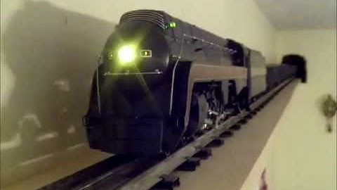 3rd rail norfolk & western streamlined K2A  baby j 4-8-2 mountain