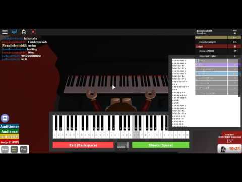 Roblox S Got Talent Piano Heathens Youtube