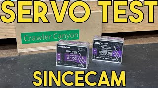 Crawler Canyon Presents: Servo Testin' Time, Sincecam 55kg & 50kg LP